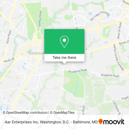 Aar Enterprises Inc map