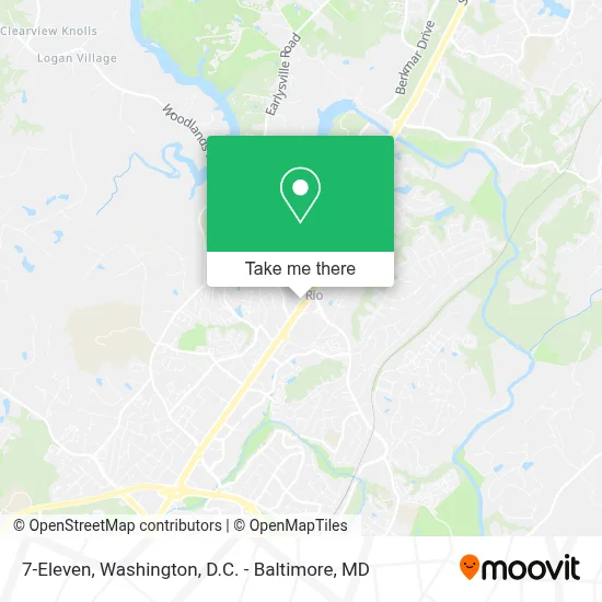 7-Eleven map