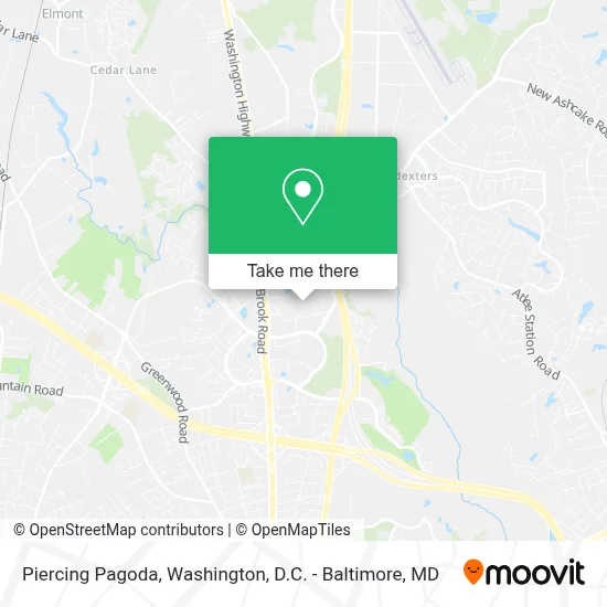Piercing Pagoda map
