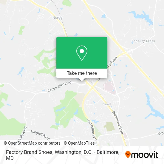 Factory Brand Shoes map