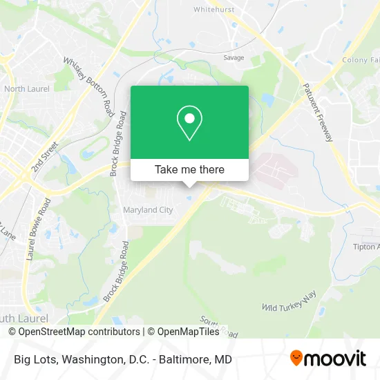Big Lots map