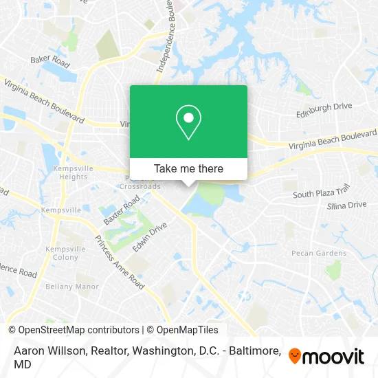 Aaron Willson, Realtor map
