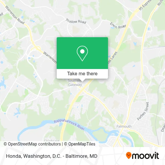 Honda map