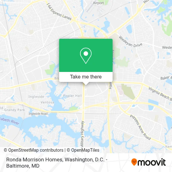 Ronda Morrison Homes map