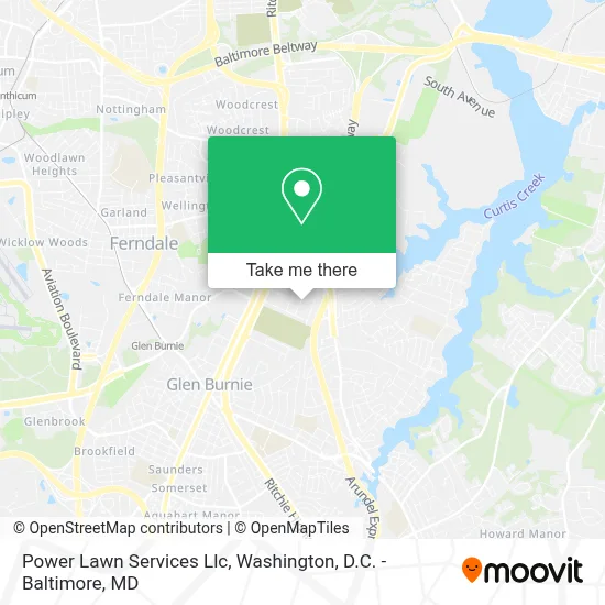 Power Lawn Services Llc map
