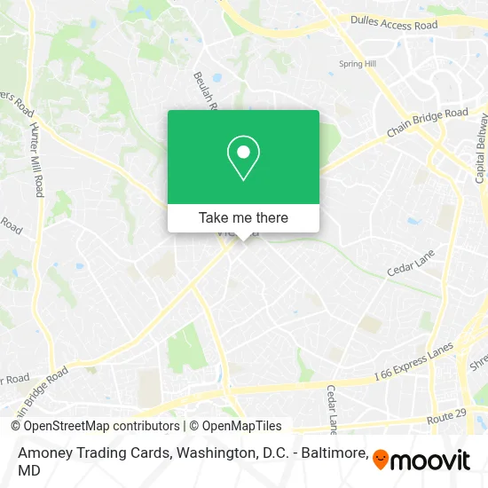 Amoney Trading Cards map