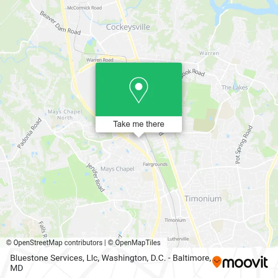 Bluestone Services, Llc map