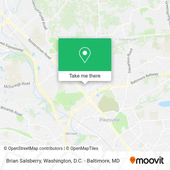 Brian Salsberry map
