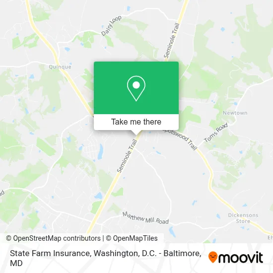 State Farm Insurance map