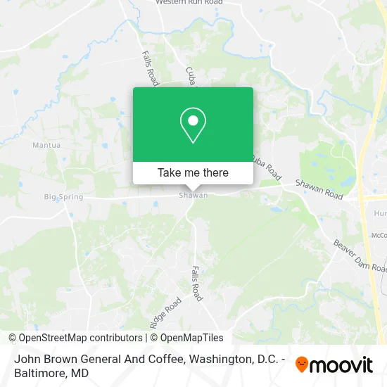 John Brown General And Coffee map
