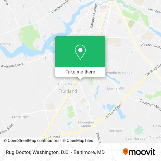 Rug Doctor map