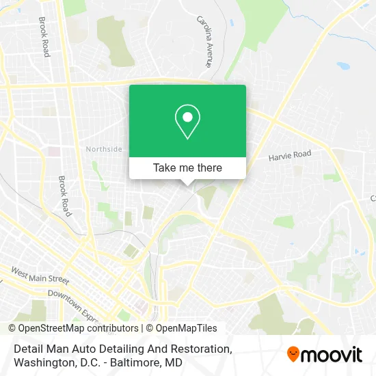 Detail Man Auto Detailing And Restoration map