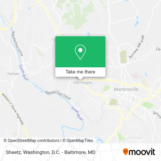 Sheetz map