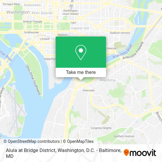 Alula at Bridge District map