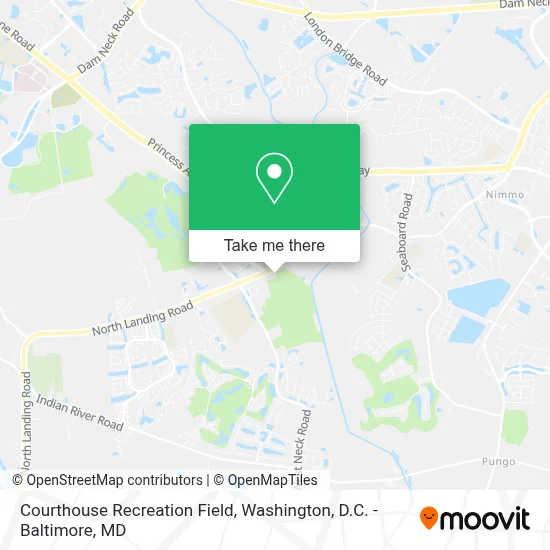 Courthouse Recreation Field map