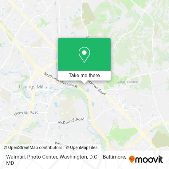 Walmart Photo Center map