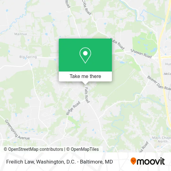Freilich Law map