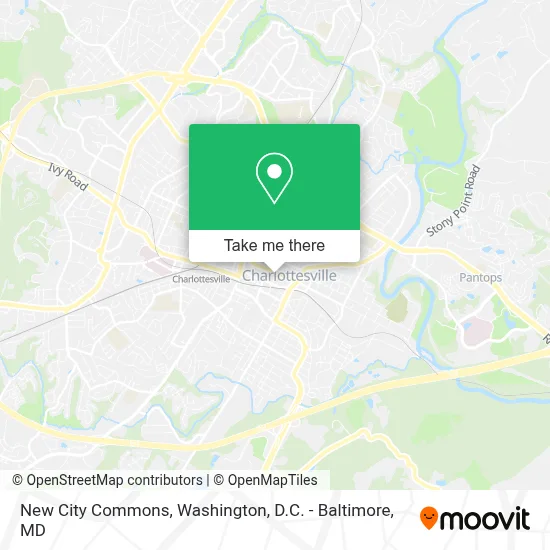 New City Commons map