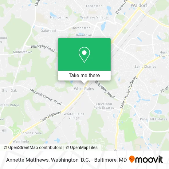 Annette Matthews map