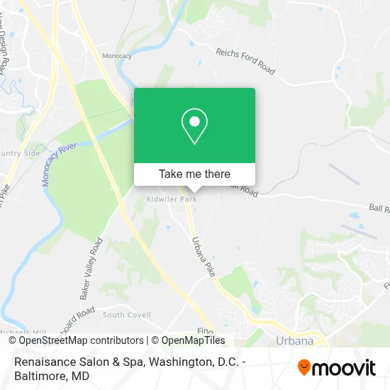 Renaisance Salon & Spa map