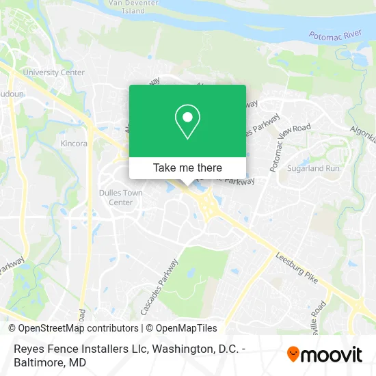 Reyes Fence Installers Llc map