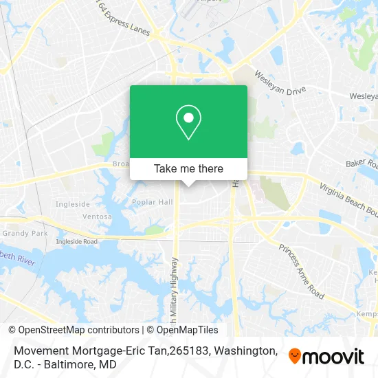 Movement Mortgage-Eric Tan,265183 map