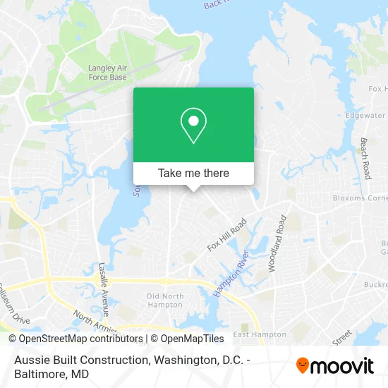 Aussie Built Construction map