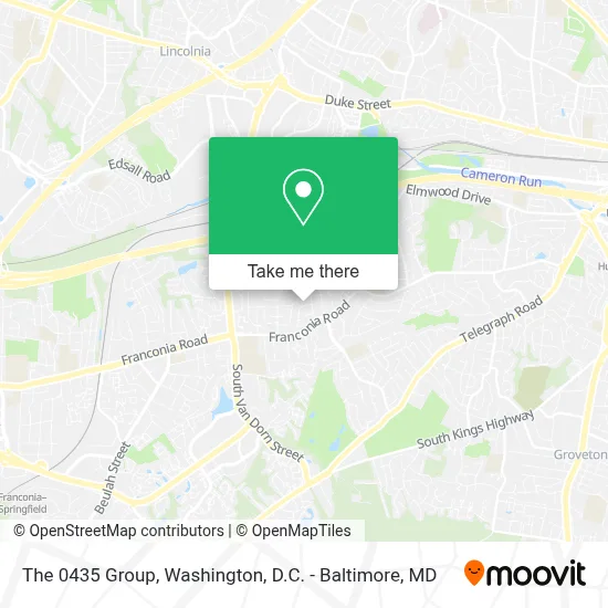 The 0435 Group map