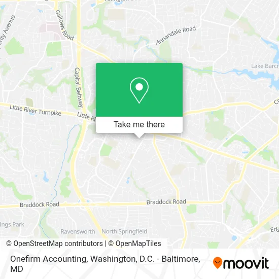 Onefirm Accounting map