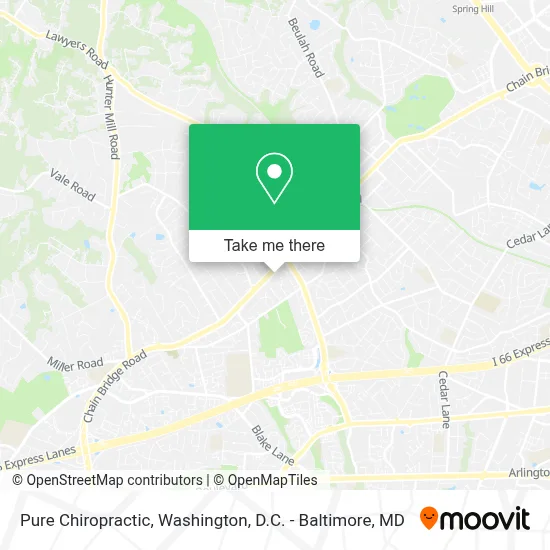 Pure Chiropractic map