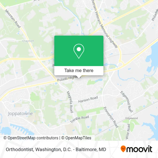 Orthodontist map