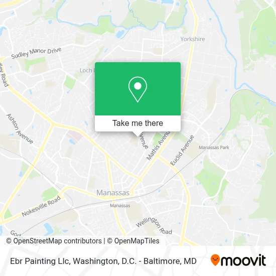 Ebr Painting Llc map