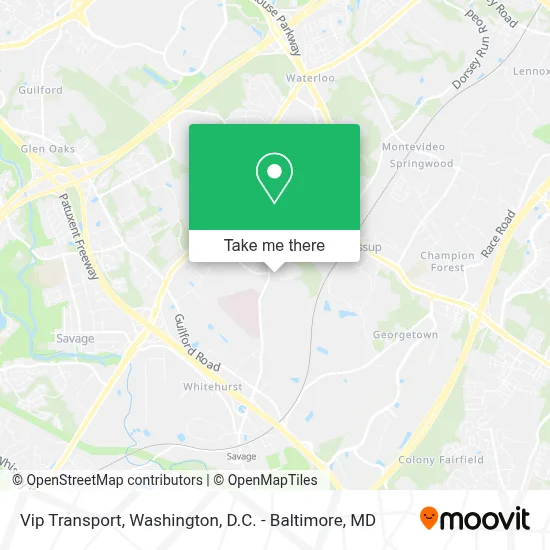 Vip Transport map