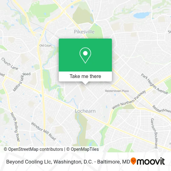Beyond Cooling Llc map