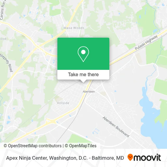 Apex Ninja Center map