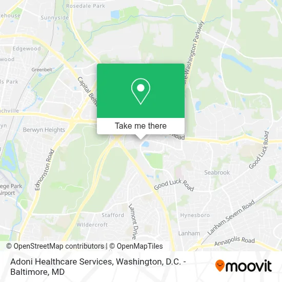 Adoni Healthcare Services map