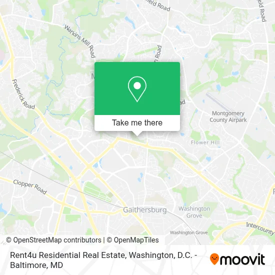 Rent4u Residential Real Estate map