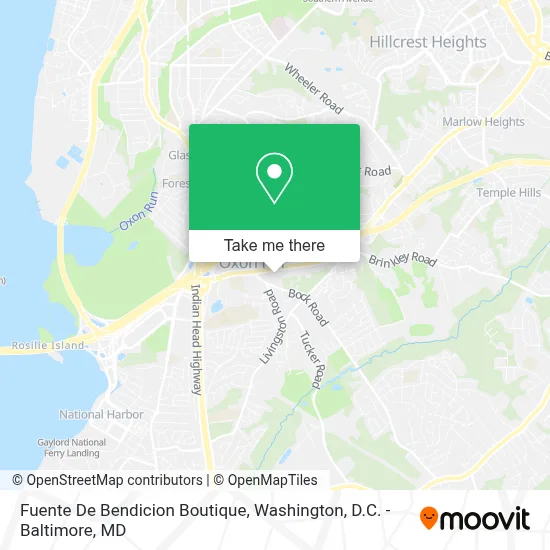 Fuente De Bendicion Boutique map