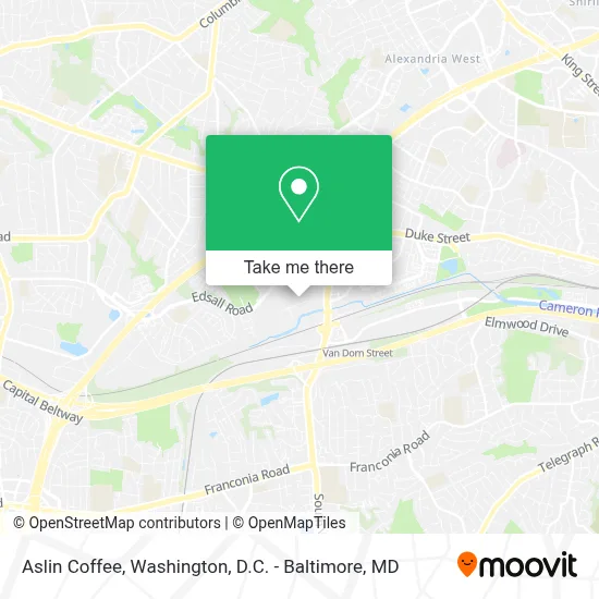 Aslin Coffee map