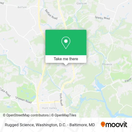 Rugged Science map
