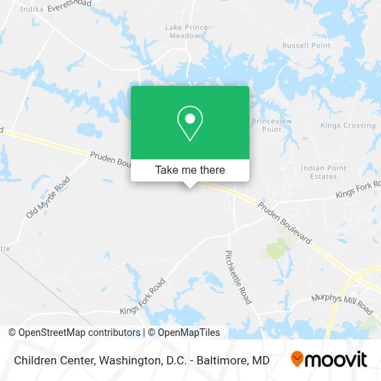 Children Center map