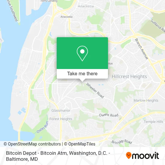 Bitcoin Depot - Bitcoin Atm map