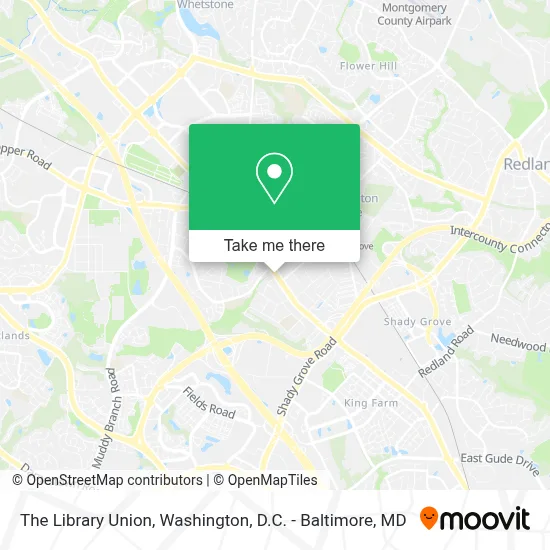 The Library Union map