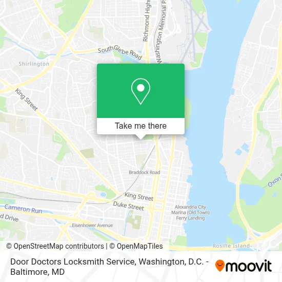Door Doctors Locksmith Service map