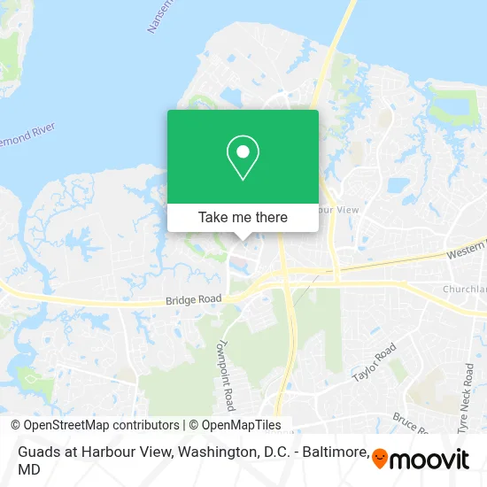 Guads at Harbour View map