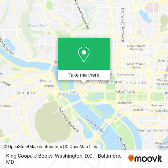 King Coopa J Books map