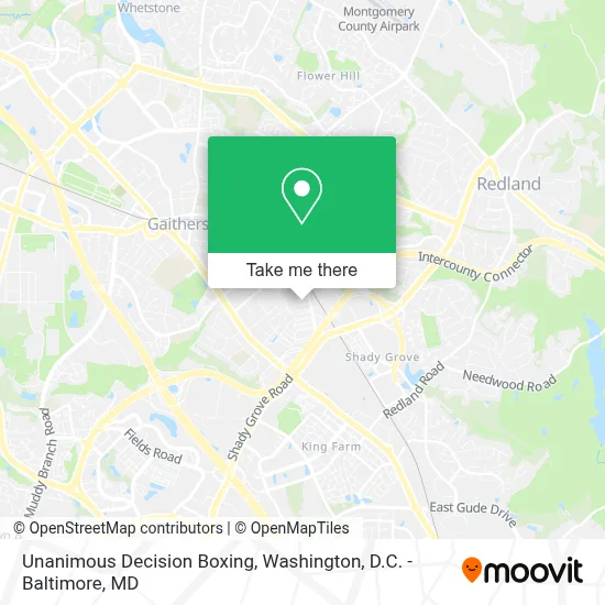 Unanimous Decision Boxing map