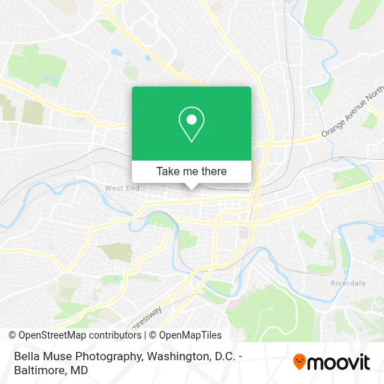 Bella Muse Photography map