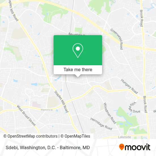 Sdebi map