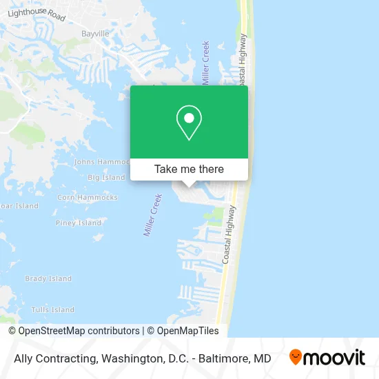 Ally Contracting map